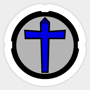 The Greatest Christian Hero Version 2 Sticker